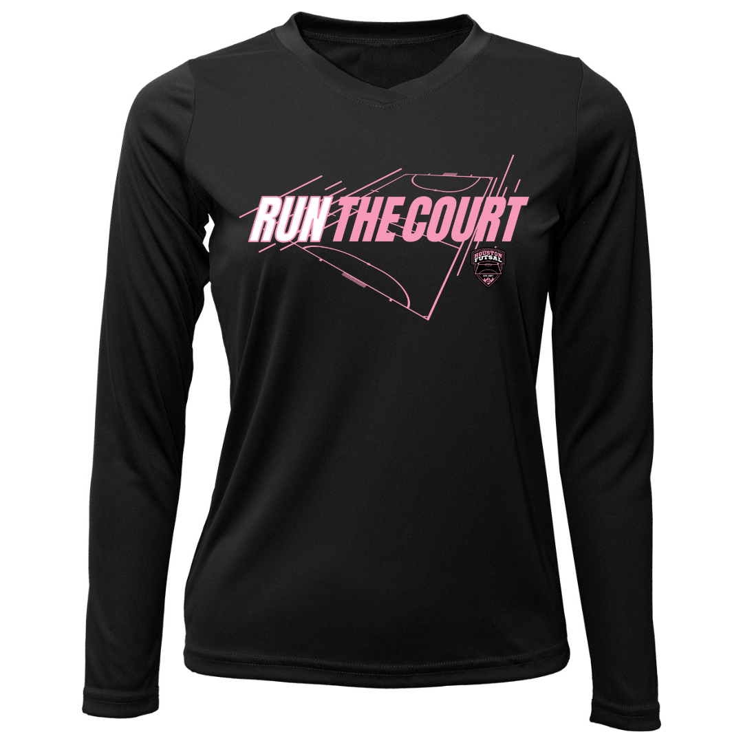 Run The Court- Women's/Girls Long Sleeve