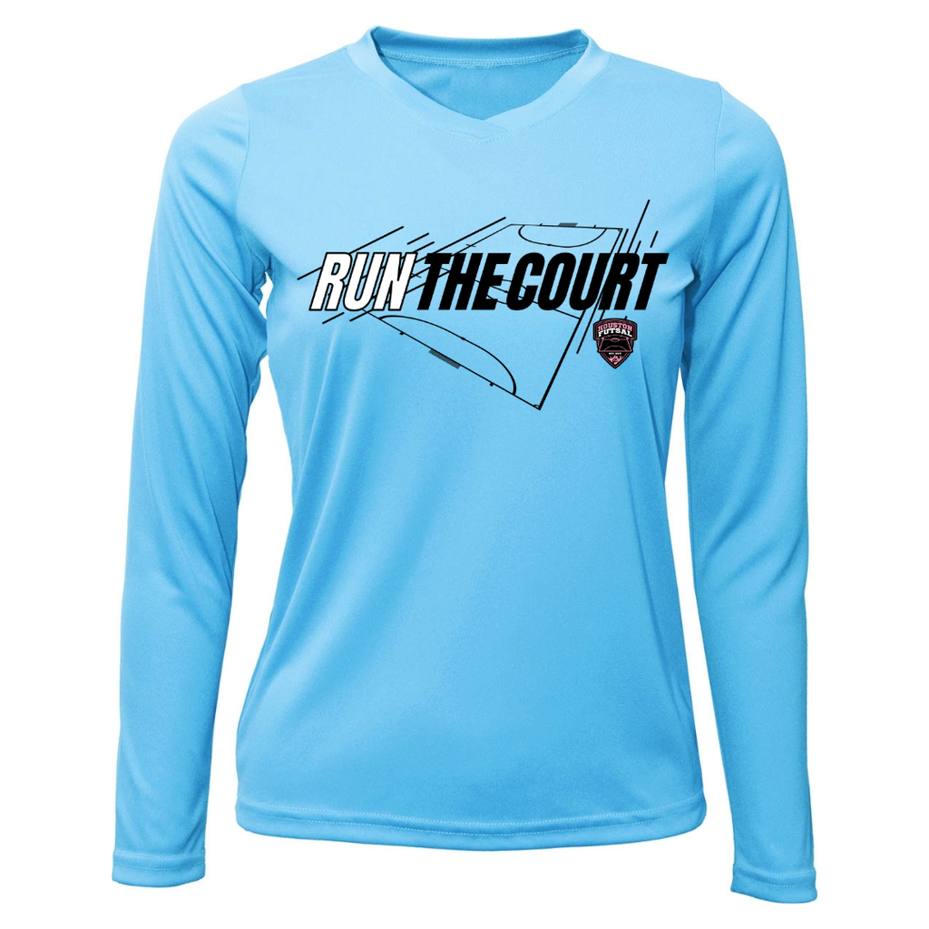 Run The Court- Women's/Girls Long Sleeve