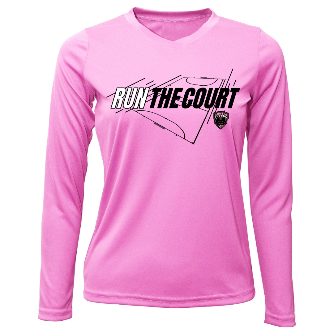 Run The Court- Women's/Girls Long Sleeve
