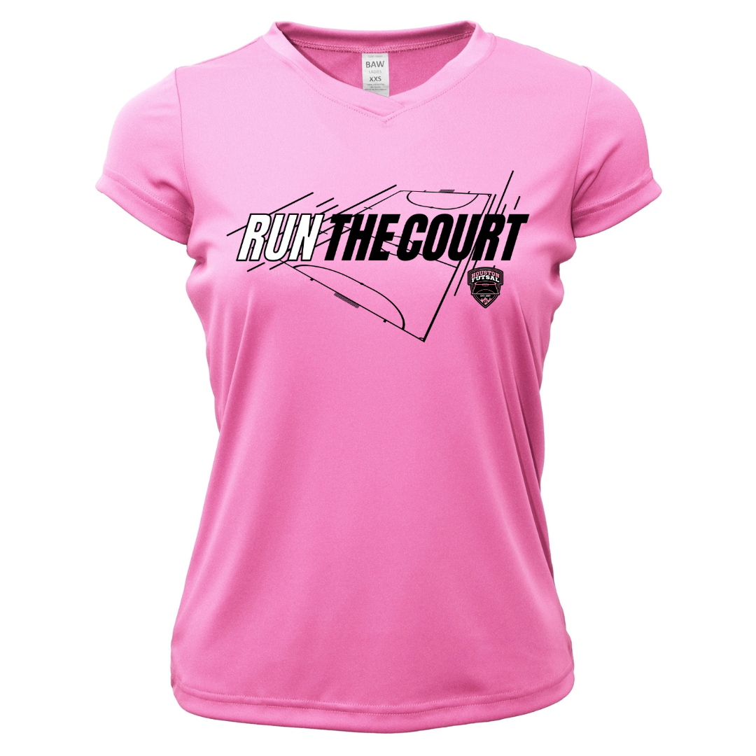 Run The Court- Women's/Girl's Short Sleeve